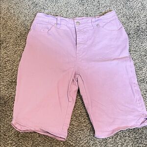 Gloria Vanderbilt Lavender Women's Shorts